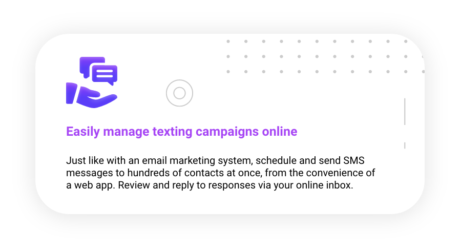 managing SMS campaigns online